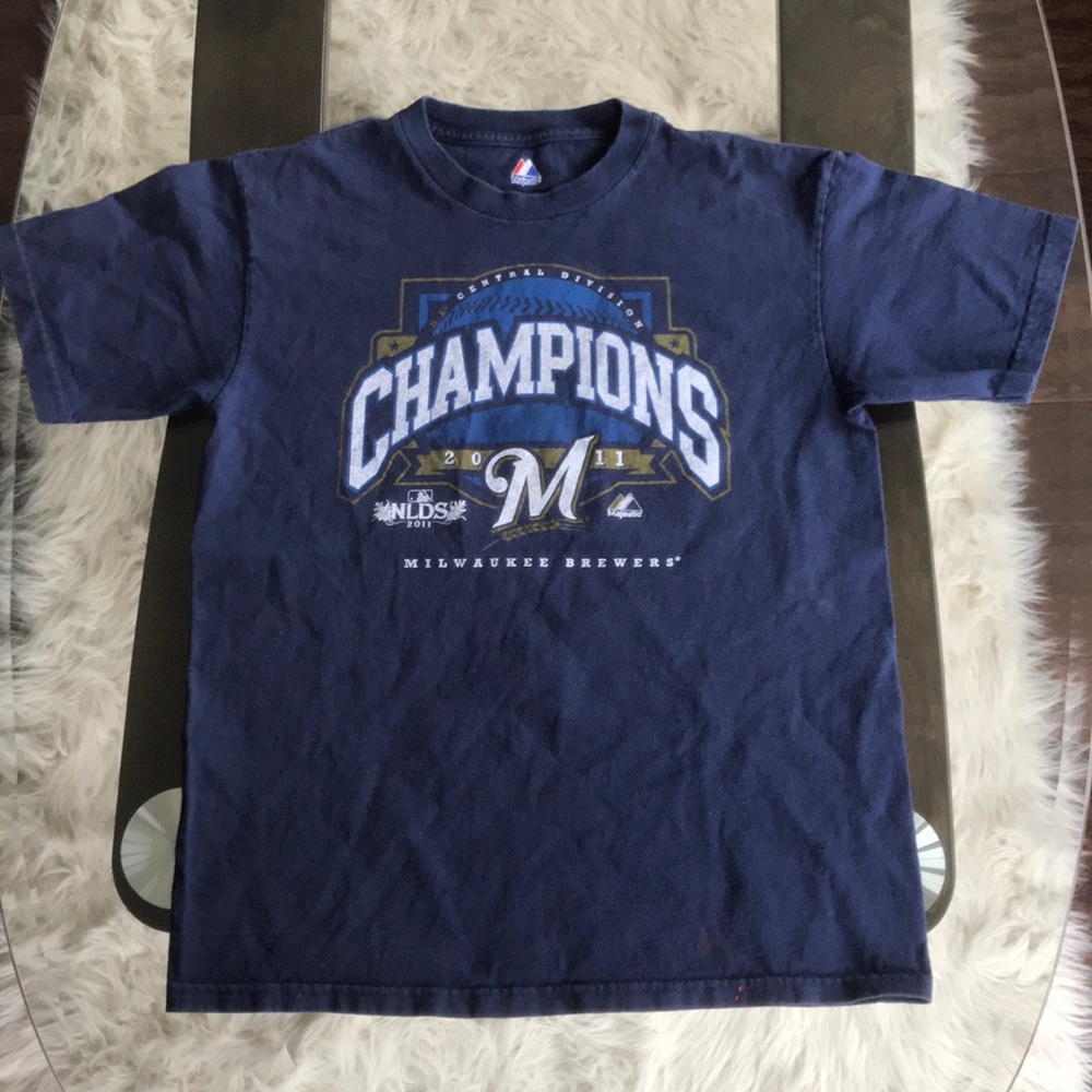 Milwaukee Brewers Blue T-Shirt